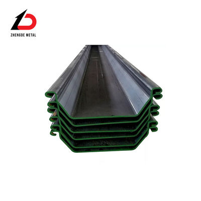 Grade Sy390 U type de tôle d'acier pile 8m 10m 12m tôles de verrouillage