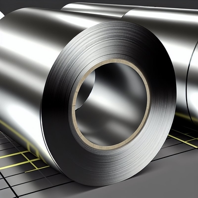 DX51D+AZ bobine galvanisée de 5 à 12 μm revêtement de zinc électrolytique largeur 1250 mm