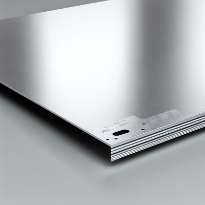 Bobine galvanisée DX51D+AZ 0,3-3mm largeur 1250mm Revêtement électrolytique de zinc