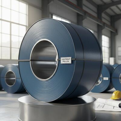 Des bobines de fer galvanisé prépeintes légères et résistantes aux intempéries idéales pour les projets de toiture et de revêtement industriels