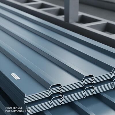 Panneaux en acier galvanisé prélaqué à haute résistance à la traction offrant des performances dans les applications structurelles et mécaniques