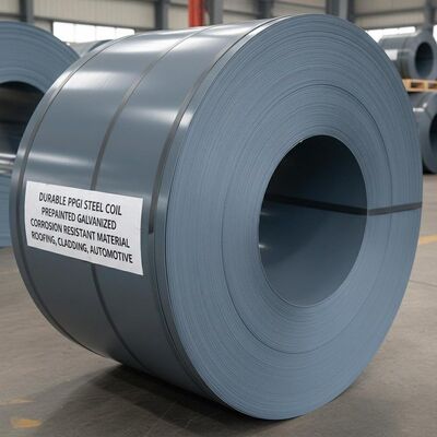 Bobine d'acier PPGI prélaquée galvanisée, matériau résistant à la corrosion pour toiture, bardage et automobile