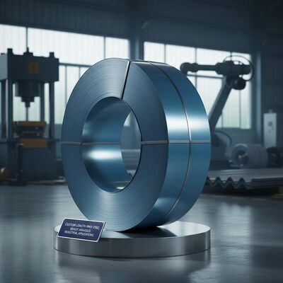 Longueur personnalisée bobine d'acier PPGI brillante recoulée pour une forme facile et des applications industrielles