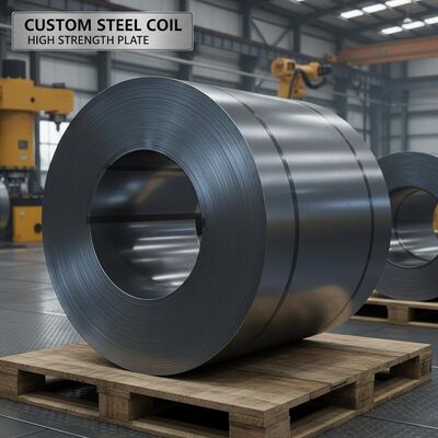 Coil d'acier au carbone sur mesure entièrement dur Conçu pour une plaque d'acier de haute résistance dans l'ingénierie et la fabrication industrielle