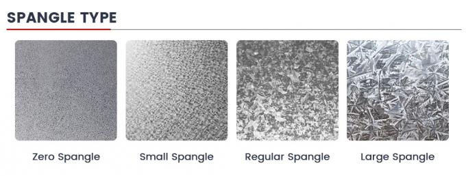 Zinc revêtement de l'acier au carbone bandes en acier gi laminé à froid bandes Dx51d 4