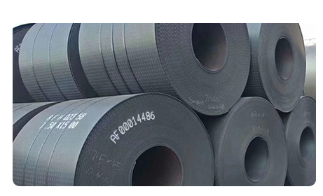 Légère Ms bande d'acier au carbone noir laminé à chaud ASTM A36 A53 DC01 DC02 5