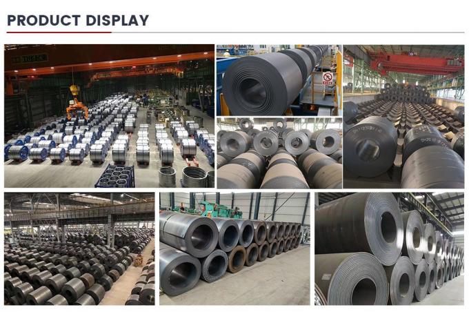 Propriétés mécaniques excellentes bobines en acier laminé à chaud 0,5 mm-3 mm Q235A Q235B Q235C 8