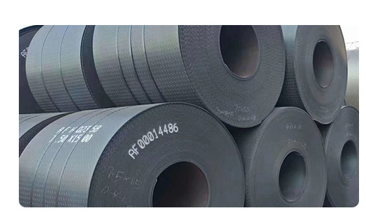 Q235 Q345 Coil laminé à chaud en acier doux décoiling 5 mm 6 mm 1219 mm 1250 mm 5