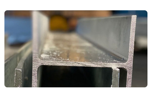 L'acier laminé à chaud à l'aide de faisceaux H ASTM A36, Ss400, Q235B, Q345b S235jr 5