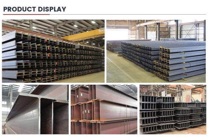 ASTM A36m Structure à faisceau H en fer Structure métallique à haute résistance OEM 7