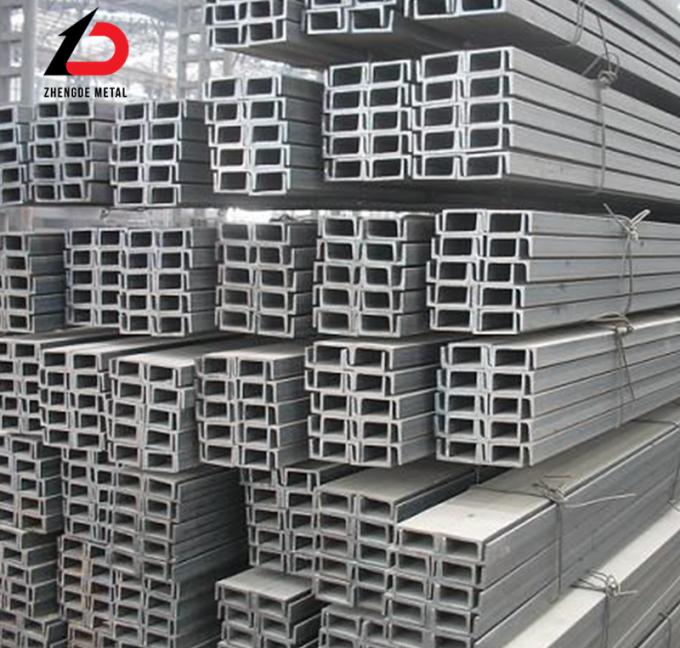Acier au carbone laminé à froid U-canal U-canal structural galvanisé En S235jr 5
