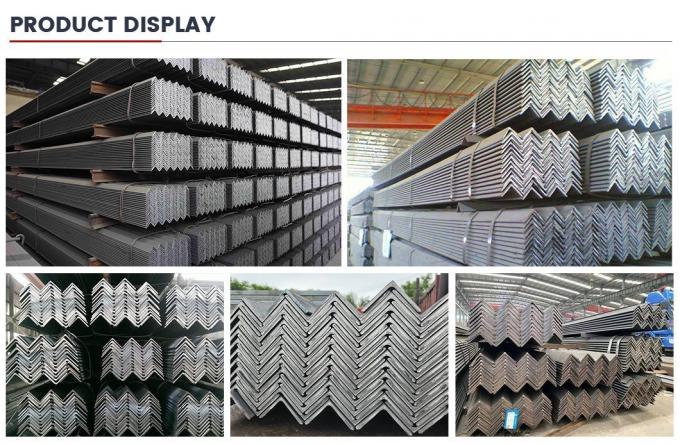Structurel Barre d'angle perforée laminée à chaud à faible teneur en carbone légère Ss400 ASTM A36m S235jr 7