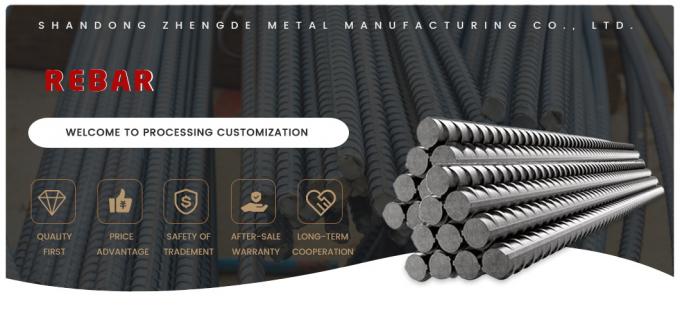 Barres en acier de renforcement HRB400 0