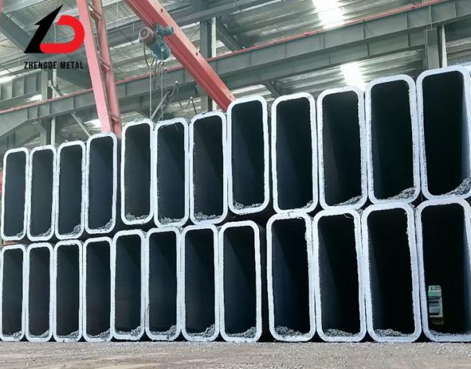 20X20 30X30 50X50 20 pouces 24 pouces 30 pouces Carré ERW soudé Pipe à faible teneur en carbone Carré Tube d'acier creux Si 2