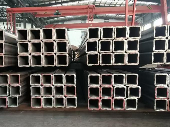 20X20 30X30 50X50 20 pouces 24 pouces 30 pouces Carré ERW soudé Pipe à faible teneur en carbone Carré Tube d'acier creux Si 3