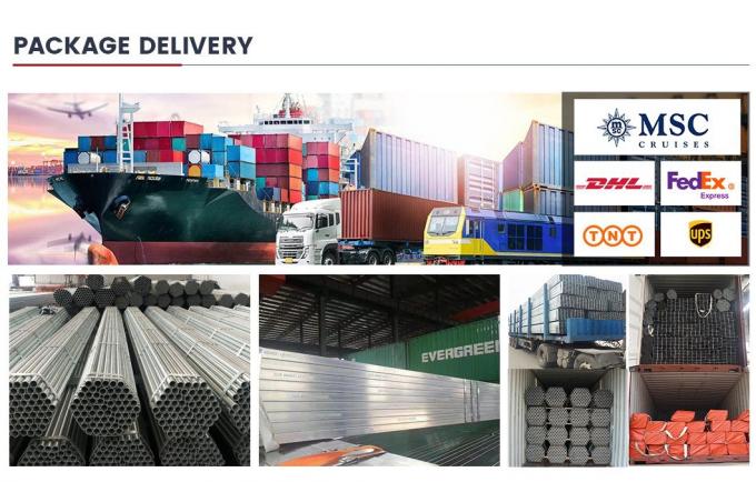 Q235 Q195 A53 A36 Pipe en acier galvanisé épaisseur revêtue de zinc Z100 Z120 Z181 Z275 Pipe en acier galvanisé carré DIP à chaud 10