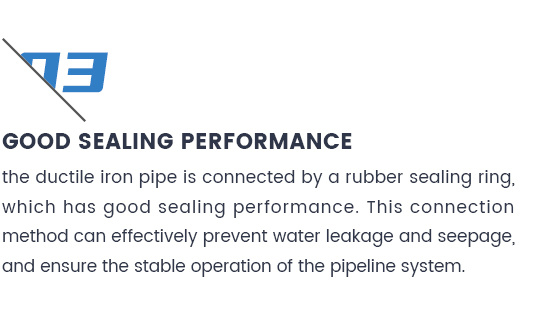 Fabricant de tuyaux de fer ductiles de haute qualité ISO 2531 K9, C40, C30 DN500 Fabricant de tuyaux de fer ductiles pour l'approvisionnement en eau avec vente directe d'usine 7