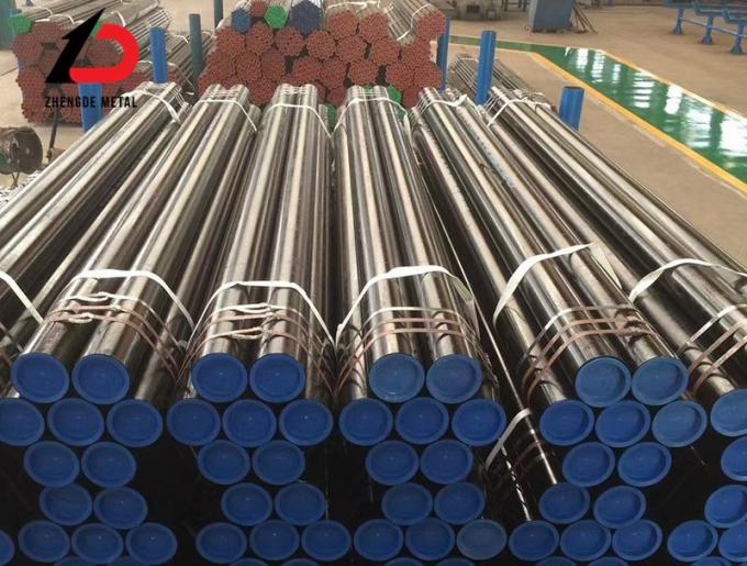 Pipe sans soudure fournisseur ASTM A106 A53 Pipeline de pétrole et de gaz Pipe en acier au carbone laminée à chaud API Pipeline Pipe en acier 2