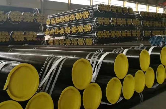 Pipe sans soudure fournisseur ASTM A106 A53 Pipeline de pétrole et de gaz Pipe en acier au carbone laminée à chaud API Pipeline Pipe en acier 5