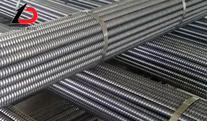 Résistance à la traction élevée 20mnsi Industrie minière Autoborage Roche creuse de coulée Boulure froide/chaude laminée à froid 9