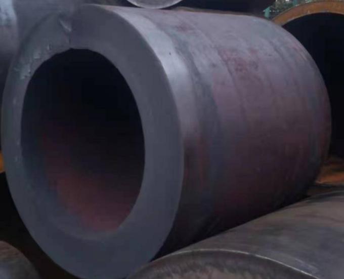 Ingénierie de la construction champ acier structural au carbone 8-100mm dimension personnalisée 45# tuyaux soudés 5