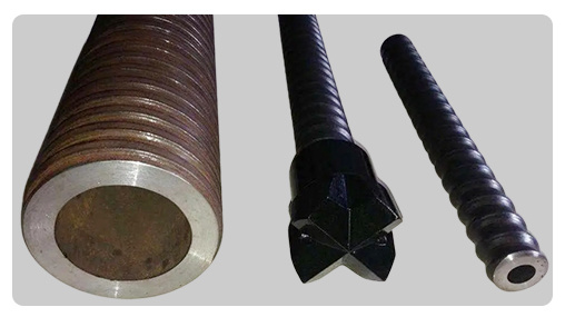 Fabrique en acier inoxydable enroulé à chaud boulons creux roche élargissante-enveloppe pré-tensionnée barres d'ancrage creuses 6