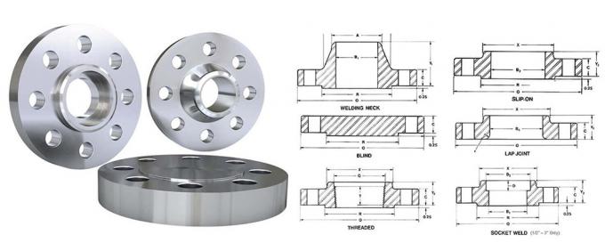 Chine Fabrication de flanges en acier inoxydable/en acier au carbone 12