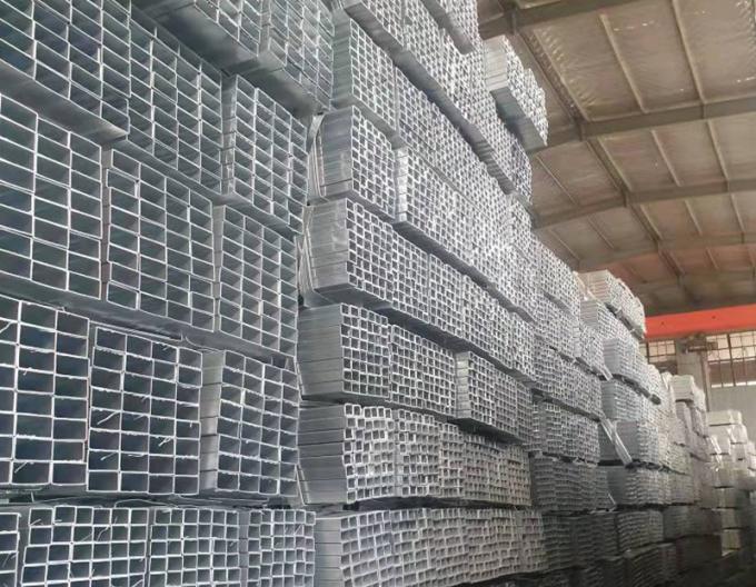 Pipe de structure en acier galvanisé de 15 mm de diamètre ASTM A120 enduite en poudre noire 5