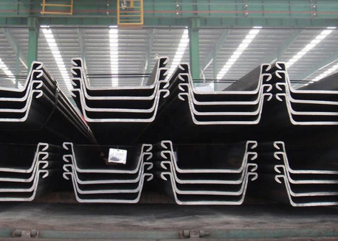 ASTM A690 Type U Piles en tôle d'acier laminées à froid Surface personnalisée 3