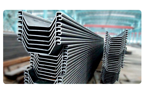 ASTM A690 Type U Piles en tôle d'acier laminées à froid Surface personnalisée 4